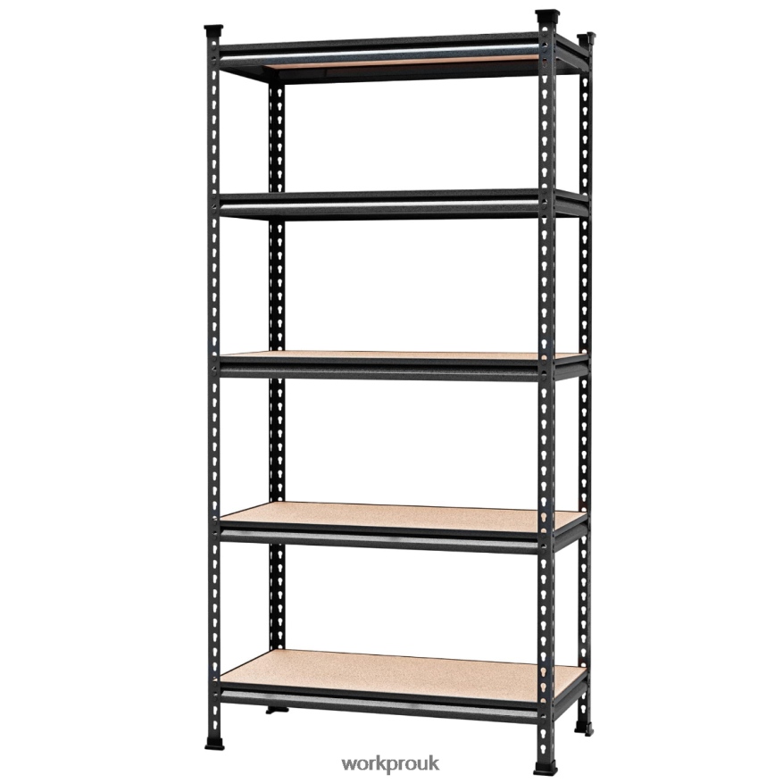 WORKPRO5-Tier Adjustable Metal Rack Storage Heavy Duty Shelving Unit, 4000 lbs Load Capacity X662Z12 Storage