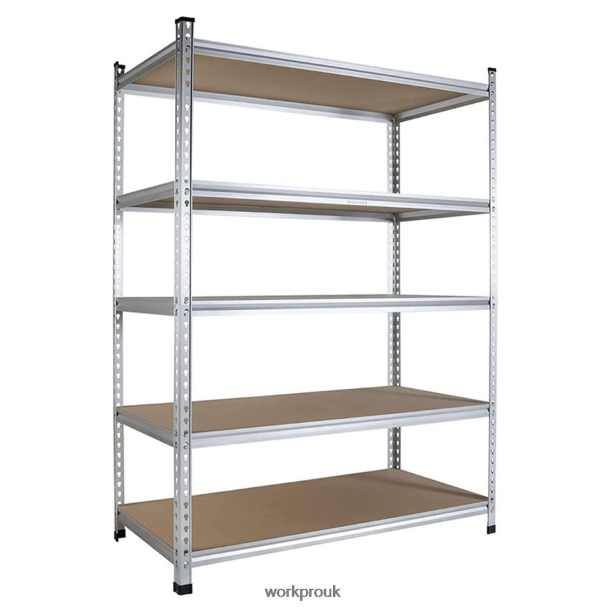 WORKPRO5-Tier Storage Shelving Unit, Adjustable Storage Rack Heavy Duty Aluminum Alloy Shelf X662Z9 Storage