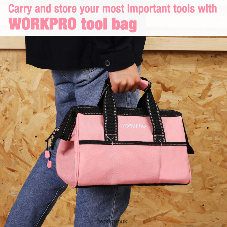 WORKPRO13-Inch Tool Bag, Soft Cloth Tool Storage Bags X662Z29 Storage