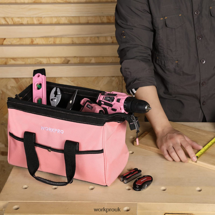 WORKPRO13-Inch Tool Bag, Soft Cloth Tool Storage Bags X662Z29 Storage