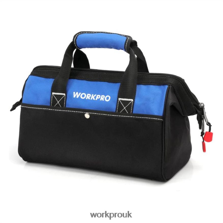 WORKPRO13-inch Wide Mouth Tool Tote Bag X662Z28 Storage