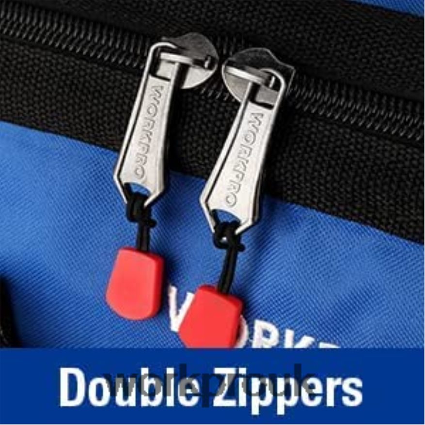 WORKPRO18-inch Close Top Wide Mouth Storage Tool Bag with Adjustable Shoulder Strap X662Z27 Storage