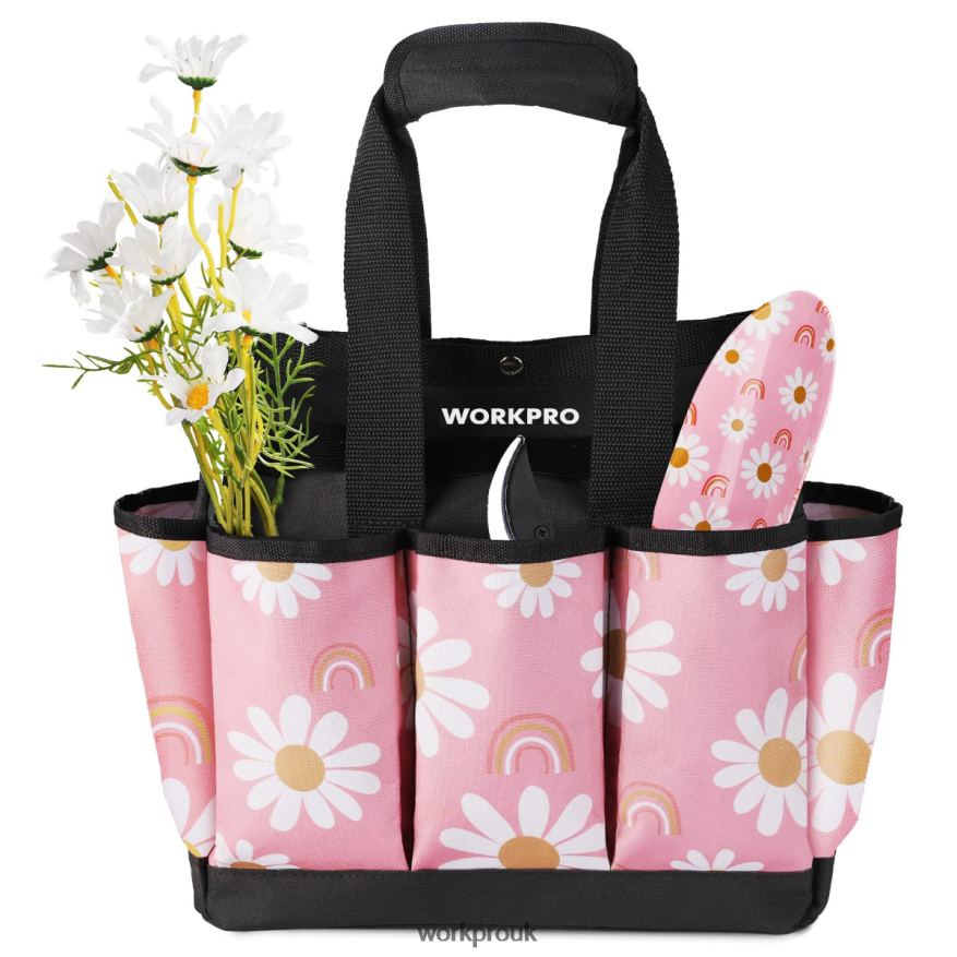WORKPROGarden Tool Bag with 9 Pockets X662Z286 Storage