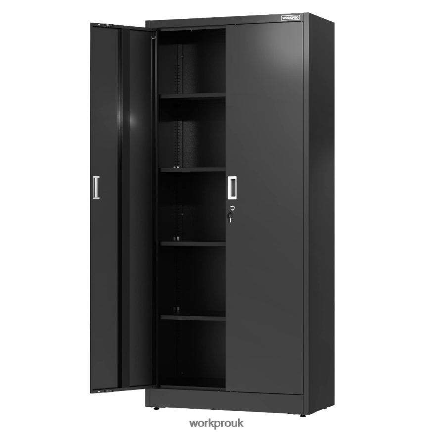 WORKPROStorage Cabinet, Metal Garage Cabinets with Doors and Shelves X662Z22 Storage