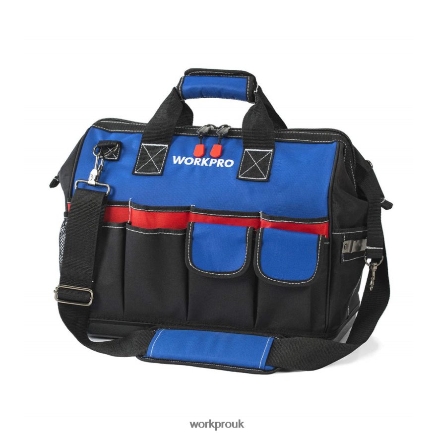 WORKPROTool Bag Closed Top Wide Slot Storage with Waterproof Base and Adjustable Shoulder Straps X662Z30 Storage